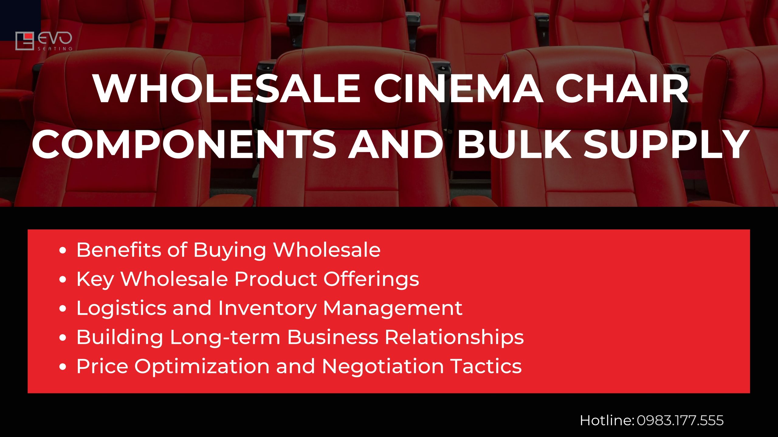 Wholesale Cinema Chair Components and Bulk Supply