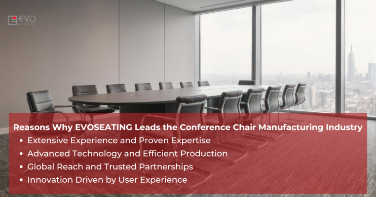 Reasons Why EVOSEATING Leads the Conference Chair Manufacturing Industry